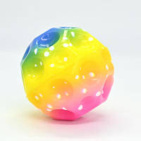 Космічний м'яч, що світиться Moon Ball 7 см мікс кольорів