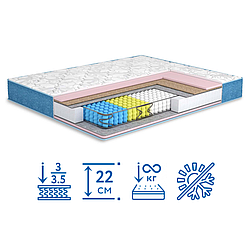 Ортопедичний двосторонній матрац Azalia / Азалія 160х200