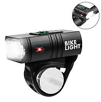 Акумуляторний велосипедний ліхтарик, Алюмінієвий ліхтарик зі вбудованим акумулятором