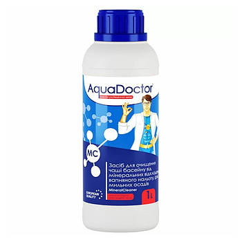 Засіб для очищення нальоту чаші басейну 1 л AquaDoctor MC MineralCleaner