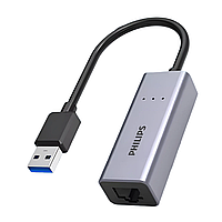 Сетевая карта Philips USB 3.0 на Gigabit Ethernet, 1 Гбит/с, SWR1609H/93USB