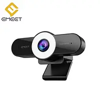 USB-веб-камера EMEET C970L Streaming HD 60FPS 1080P с подсветкой, автофокусом и 2 микрофонами
