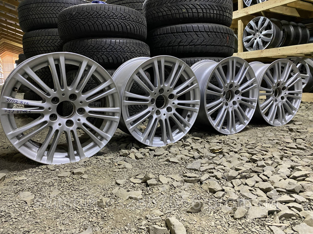 Диски 5/112R16 7.5J ET45.5 Mercedes-Benz Оригінал 4шт