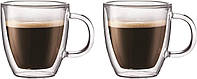 Набор чашек для эспрессо с двойными стенками Bodum Bistro 150 мл, 2 шт (10602-10)
