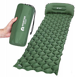 Килимок (каремат) надувний Mountain Goat 190 x 58 x 5 см MG0011 Navy Green