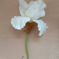 Цветок искусственный "Ирис белый"