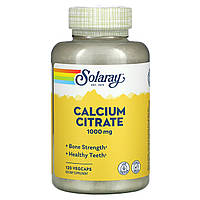 Solaray, Calcium Citrate, 250 mg, 120 VegCaps