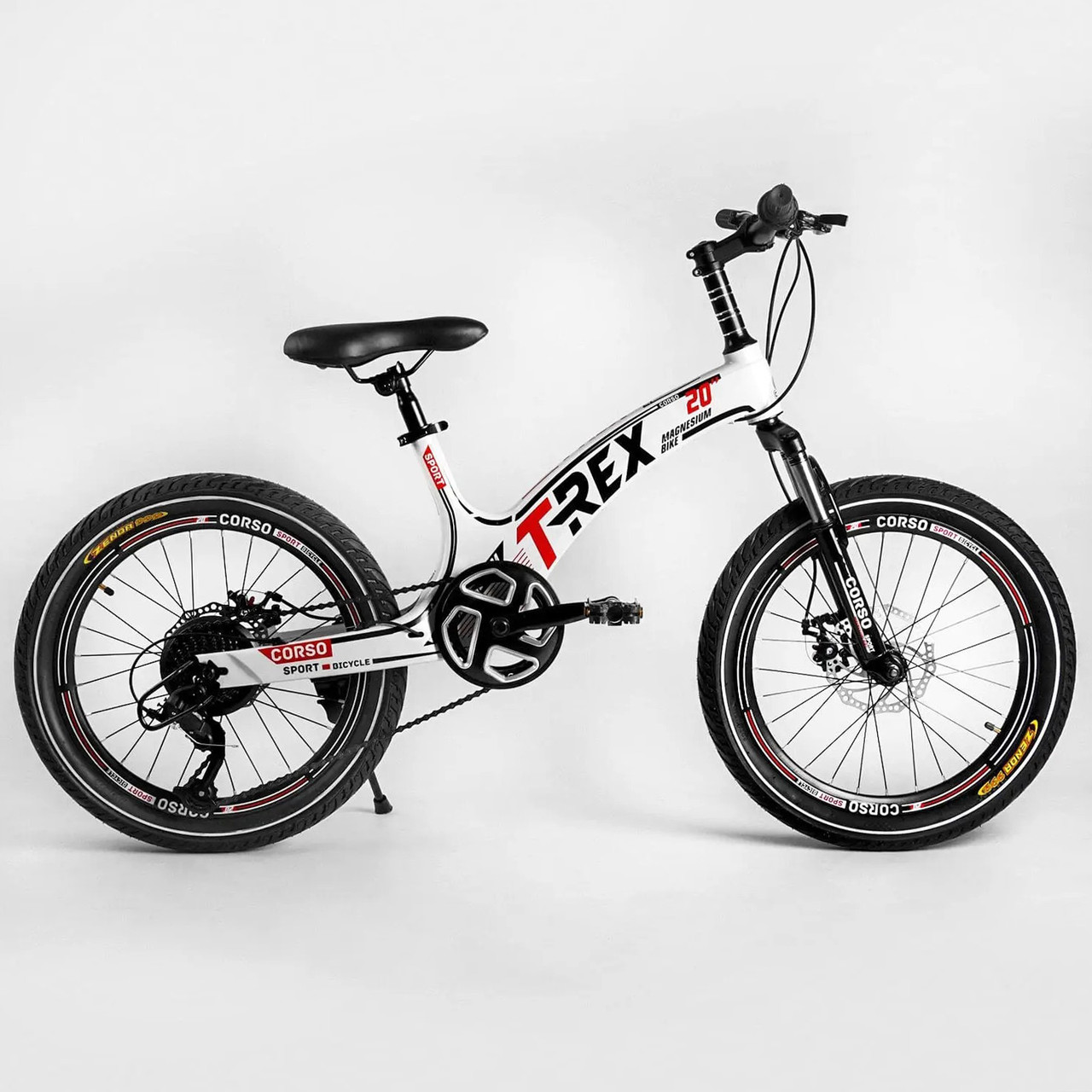 Детский спортивный велосипед 20" CORSO «T-REX» (64899) Б5429-17 - фото 1 - id-p2202335007