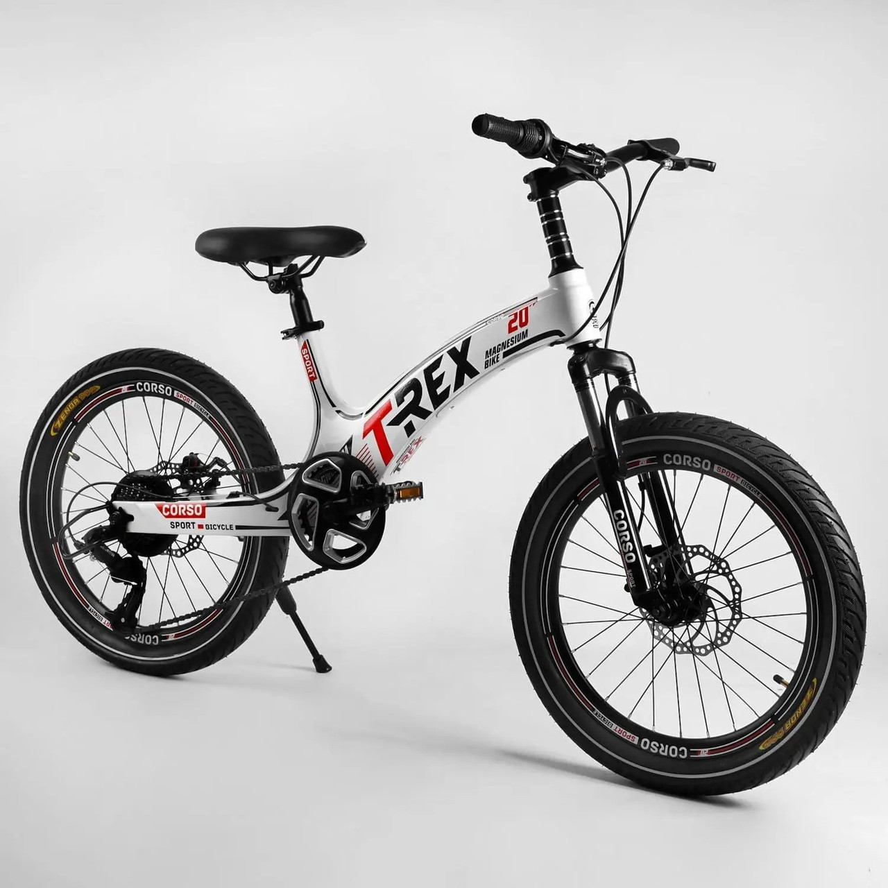 Детский спортивный велосипед 20" CORSO «T-REX» (64899) Б5429-17 - фото 2 - id-p2202335007