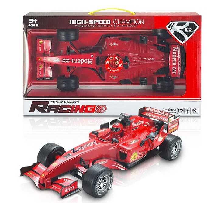 Машина ігрова гоночний Болід A-Toys червоний, FA92
