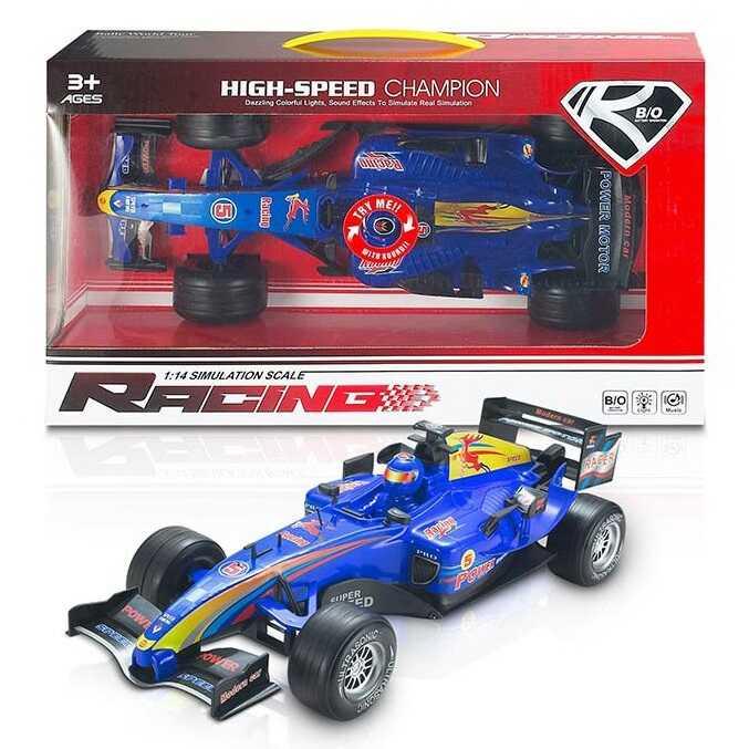 Машина ігрова гоночний Болід A-Toys синій, FA93