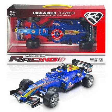 Машина ігрова гоночний Болід A-Toys синій, FA93, фото 1