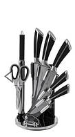 Набор кухонных ножей на подставке Edenberg EB-3611 (9 предм) tn