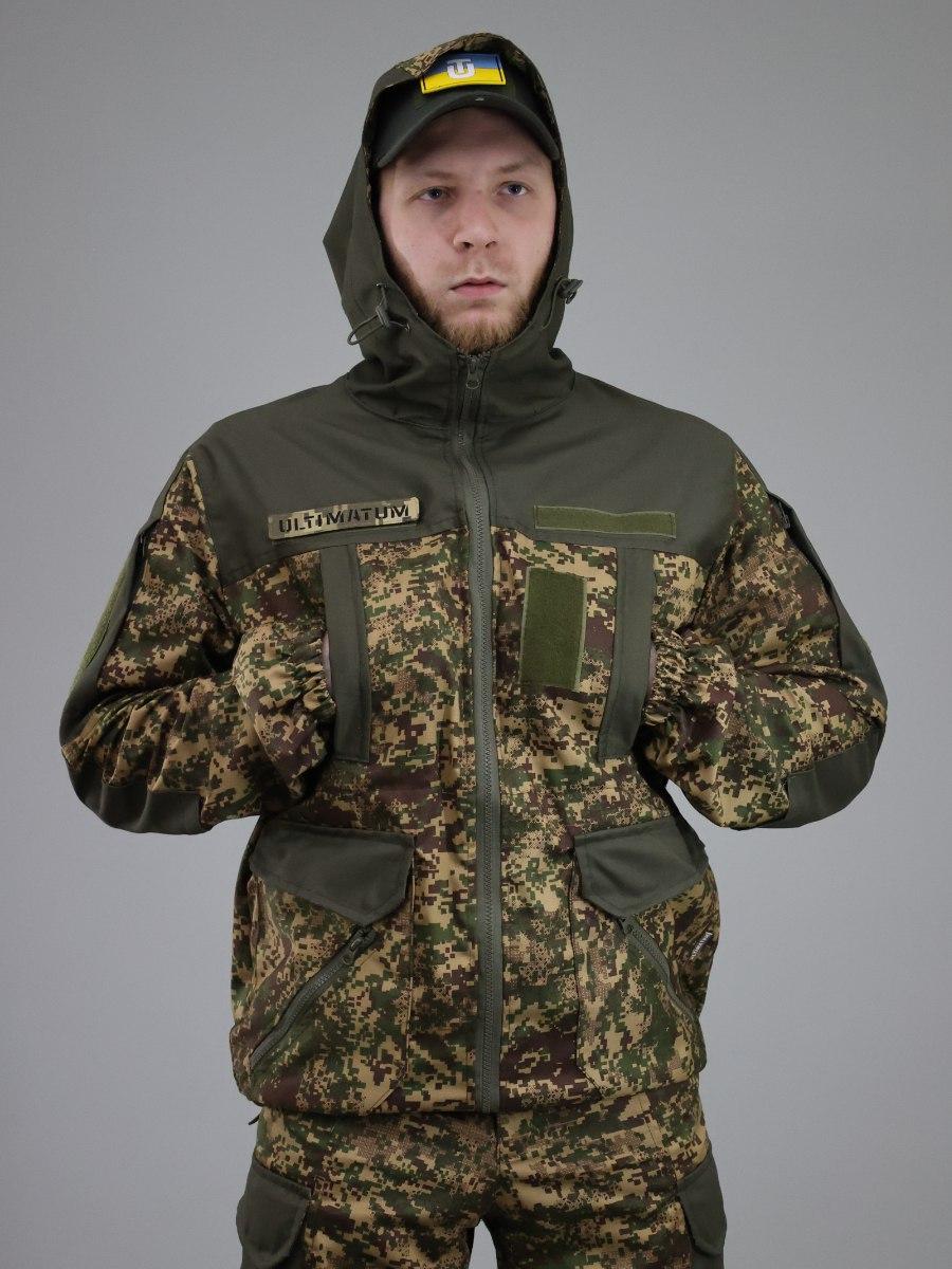 Костюм Гірка Combo Ultimatum Хижник, Тактична військова камуфляжна форма з капюшоном 62