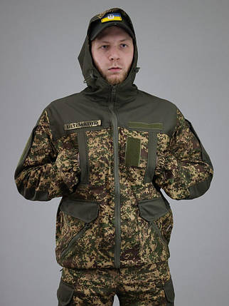 Костюм Гірка Combo Ultimatum Хижник, Тактична військова камуфляжна форма з капюшоном 62, фото 2