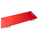 Килимок гімнастичний складний inSPORTline Trifold 180x60x3 см, фото 3