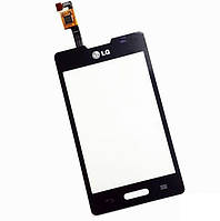 Тачскрин LG E440 Optimus L4 черный