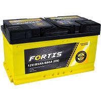 Оригінал! Аккумулятор автомобильный FORTIS 85 Ah/12V низький Euro (FRT85-00L) | T2TV.com.ua