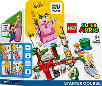 Конструктор LEGO Super Mario Стартовый набор Приключения вместе с Пич 71403 ЛЕГО Б1861-17