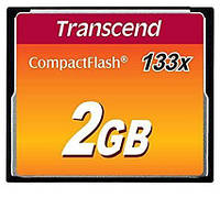 Карта памяти TRANSCEND Compact Flash 2GB (133x)