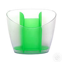 Пластиковая сушка для столовых приборов Stenson PT-83290 20х8.5х17 см Green