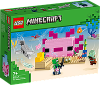 Конструктор LEGO Minecraft Дом-Аксолотль 21247 ЛЕГО Майнкрафт Б3944-17