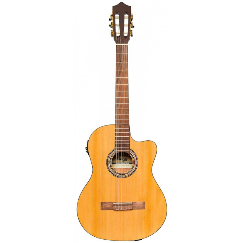 Електроакустична гітара Stagg SCL60 TCE-NAT