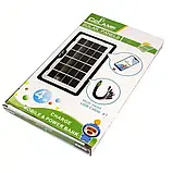🧡Портативна сонячна панель Cclamp CL-639 Solar 4W 6V  з USB кабелем IP65, фото 5