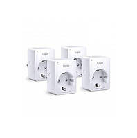 Powerline адаптер TP-LINK Tapo P100 (4 шт/пак) (TAPO-P100-4-PACK)