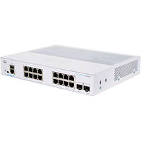 Коммутатор Cisco CBS350 Managed 16-port GE, 2x1G SFP (CBS350-16T-2G-EU)