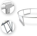 Батут OUTTEC Pumpkin з внутрішньою сіткою 8 футів 252 см чорно-зелений, фото 5