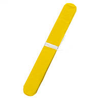 Бумажный пом-пон, желтый 25 см.