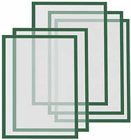Аксесуар Magnetoplan Рамки магнитные A4 зеленые Magnetofix Frame Green Set UA (1130305)