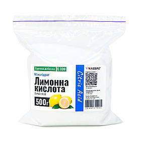 Лимонна кислота ТМ Клебріг 500 г Харчова добавка Е 330