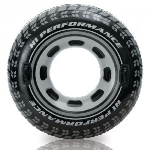 Коло надувне для плавання Intex 56268 Шина, 114 см, фото 1