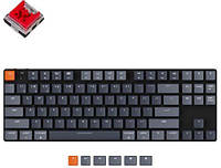 Клавиатура KEYCHRON K1SE 87 Key Optical Red White Led Hot-Swap WL UA Black (K1SED1_KEYCHRON)