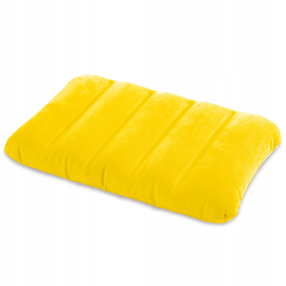 Надувна подушка Intex 68676-yellow (43 x 28 x 9см) жовта