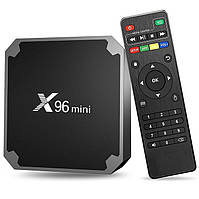 Смарт ТВ приставка X96 mini 2023 S905W2 2/16 Гб Smart TV Box Android 11 Андроид ТВ бокс Б2279-17