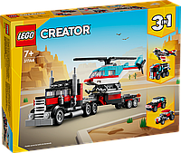 Конструктор LEGO Creator Бортовой грузовик с вертолетом 31146 ЛЕГО Б5519-17