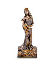 Статуетка мініатюра Фортуна Богиня щастя і удачі 8,5 см бронзове покриття полістоуну 1907185