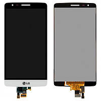 Дисплей для LG G3s D724, G3 mini D722, D722K, D722V, D725, D728 тачскрином білий (Оригінал)