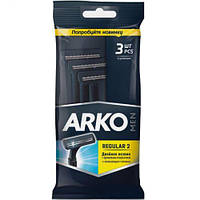 ARKO Regular 2 подвійне лезо 3 шт (8690506414139)