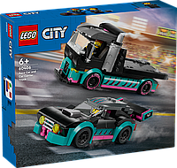 Конструктор LEGO City Гоночный автомобиль и автовоз 60406 ЛЕГО Сити Б5681-17