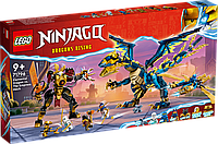 Конструктор LEGO Ninjago Дракон стихий против робота Владычицы 71796 ЛЕГО НИНДЗЯГО Б5708-17
