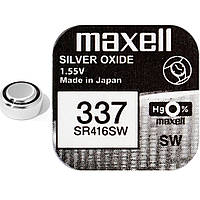 Батарейка часовая Maxell 337, V337, SR416SW