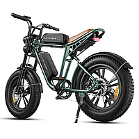 Електровелосипед Engwe M20 Dual Batteries з дисковими гальмами 1000 Вт 26 А/год 48В колеса 20" до 100 км Зелений