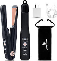 Бездротовий випрямляч для волосся та бігуді MEXITOP 2 в 1 Twist Flat Iron USB