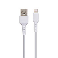 Кабель USB Borofone BX16 USB - Lightning 1м Белый EM, код: 7633943