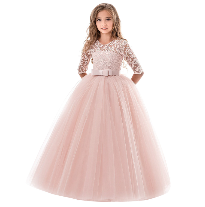 Дитяче нарядне вечірнє плаття для дівчинки на випускний в садочок або школу на р.110  см рожеве