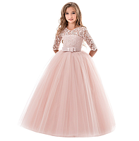 Дитяче нарядне вечірнє плаття для дівчинки на випускний в садочок або школу на р.110  см рожеве